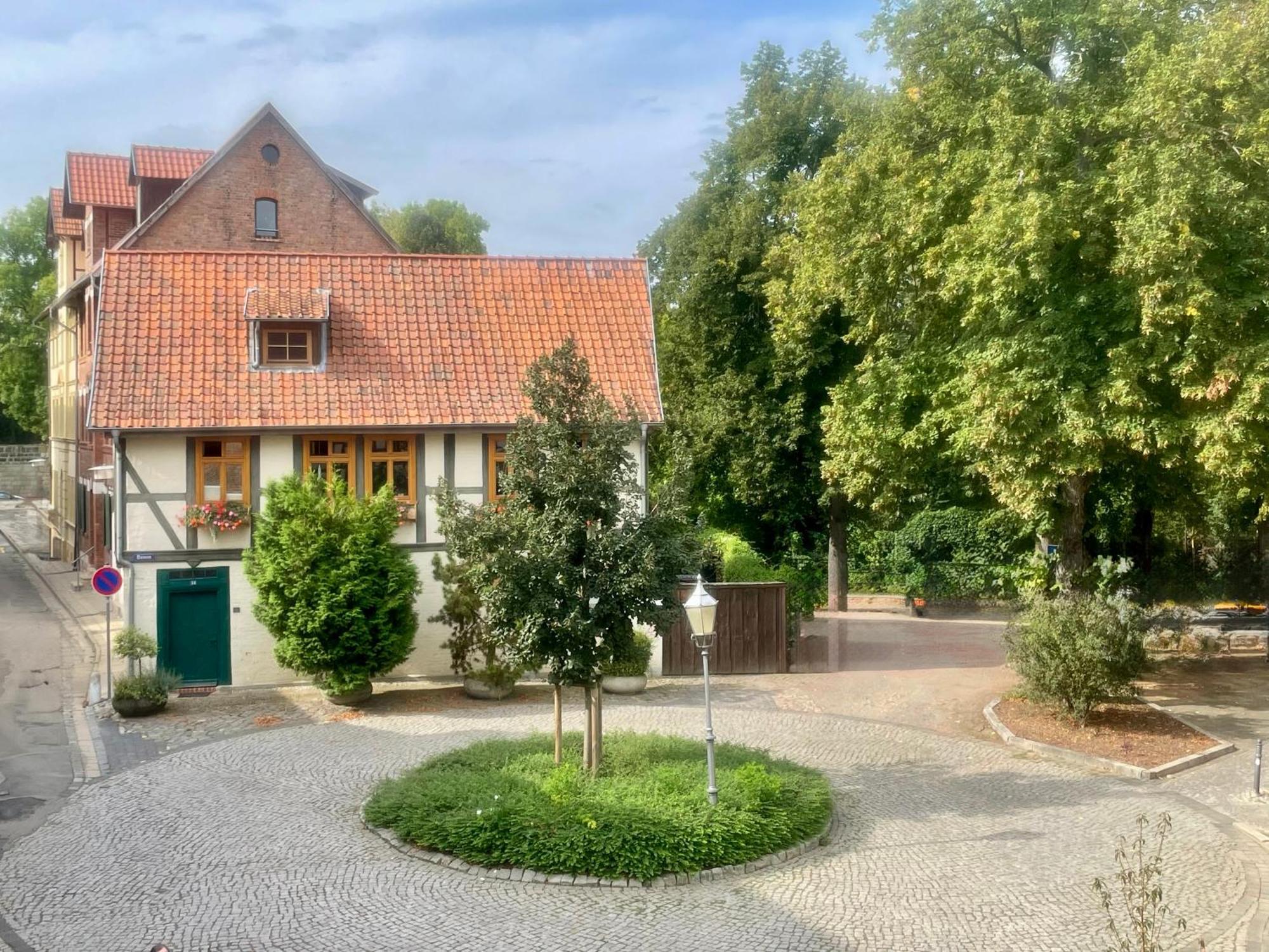 Ferienwohnung Am Quedlinburger Stadtbad Экстерьер фото